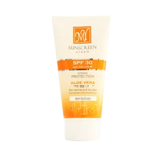 کرم ضد آفتاب بی‌رنگ آلوئه‌ورا مای SPF30