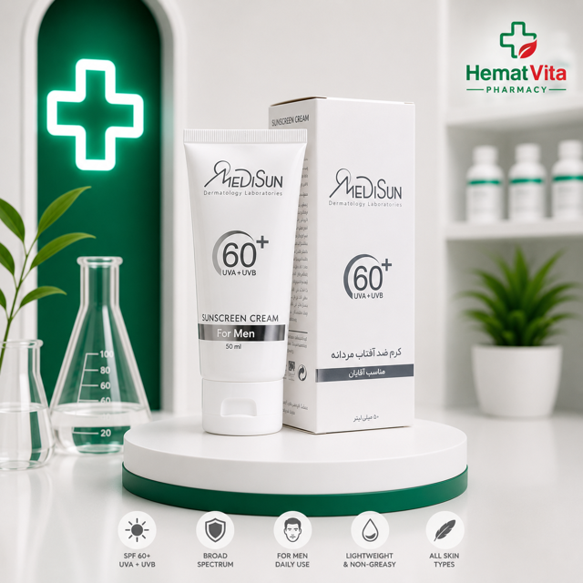 ضد آفتاب آقایان SPF60 مدیسان