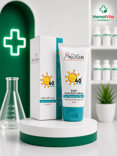 ضد آفتاب SPF40 کودکان مدیسان