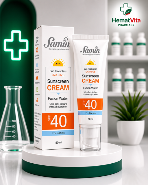 ضد آفتاب فیوژن واتر SPF40 ثمین