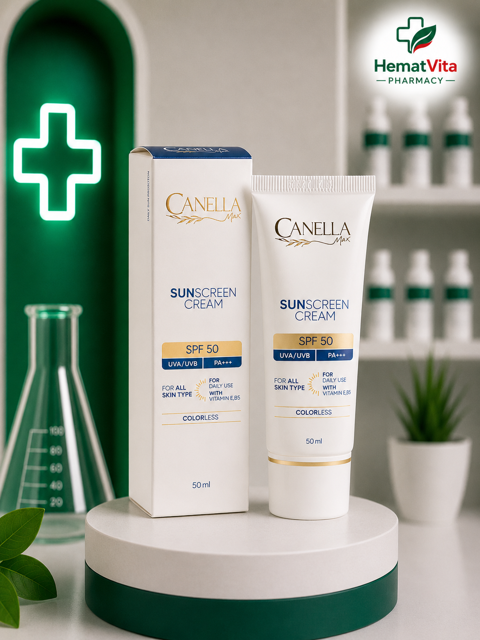 کرم ضد آفتاب بیرنگ انواع پوست SPF50 کنلامکس