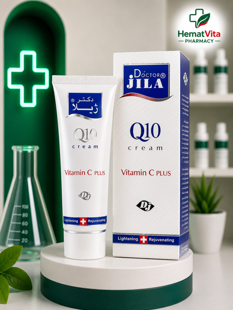 کرم ویتامین C و کوآنزیم Q10 ژیلا