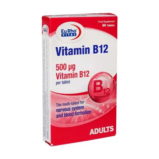ویتامین B12 500 میکروگرم یوروویتال