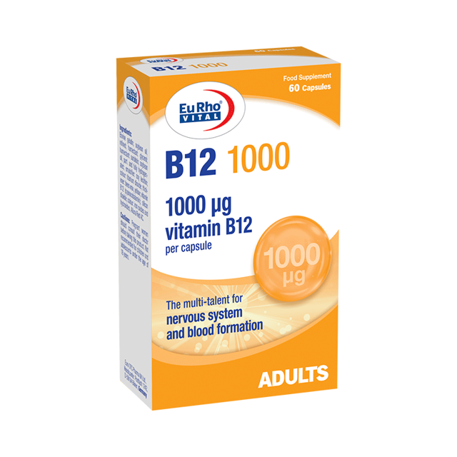 ویتامین B12 1000 میکروگرم یوروویتال