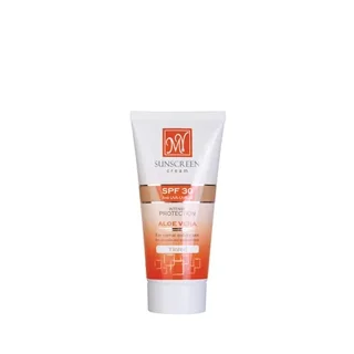 کرم ضد آفتاب رنگی مای SPF30 مناسب پوست نرمال تا خشک